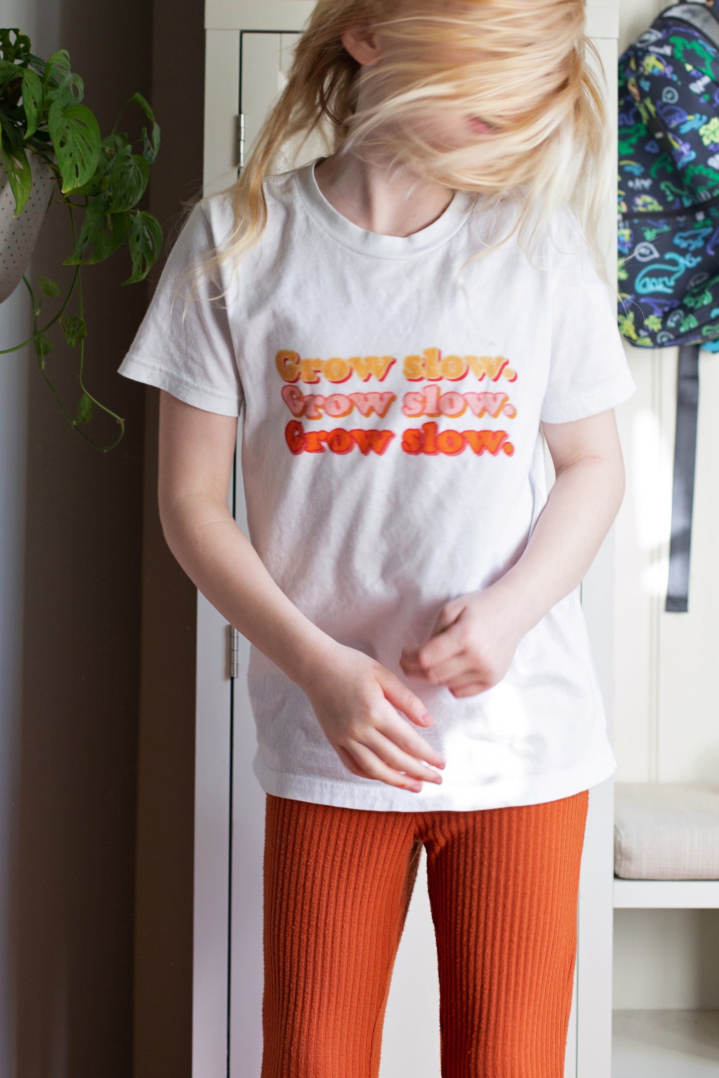 GROW SLOW KIDS TEE