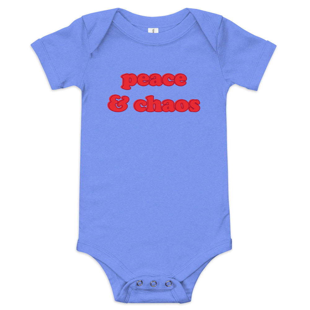 PEACE & CHAOS ONESIE