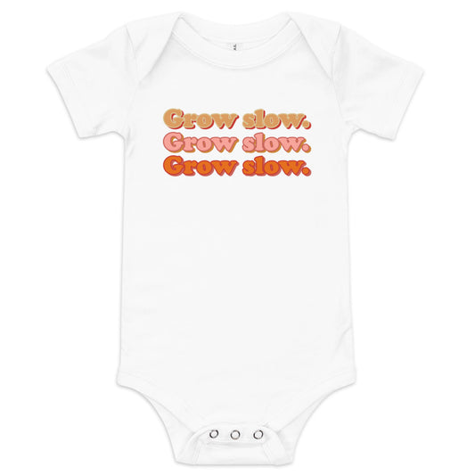 GROW SLOW ONESIE