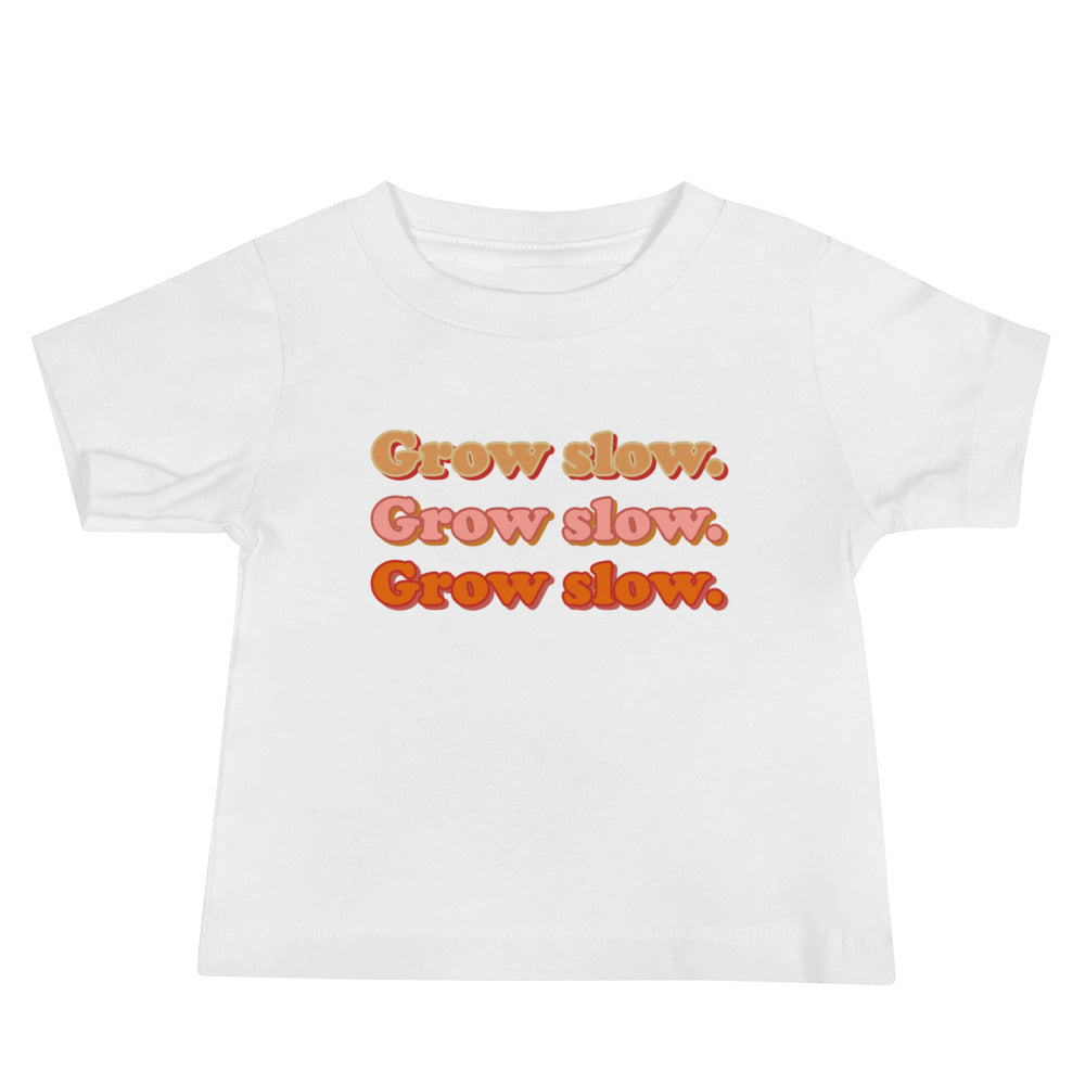 GROW SLOW BABY TEE