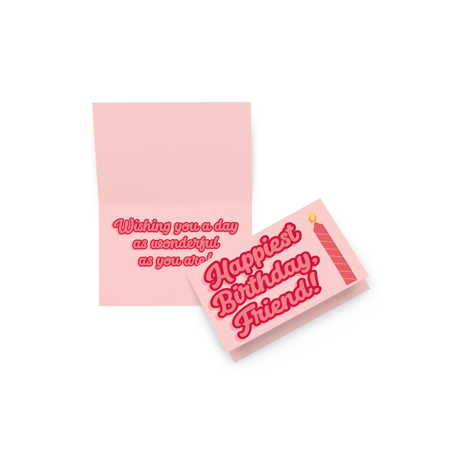 HAPPIEST BIRTHDAY CARD in PINK