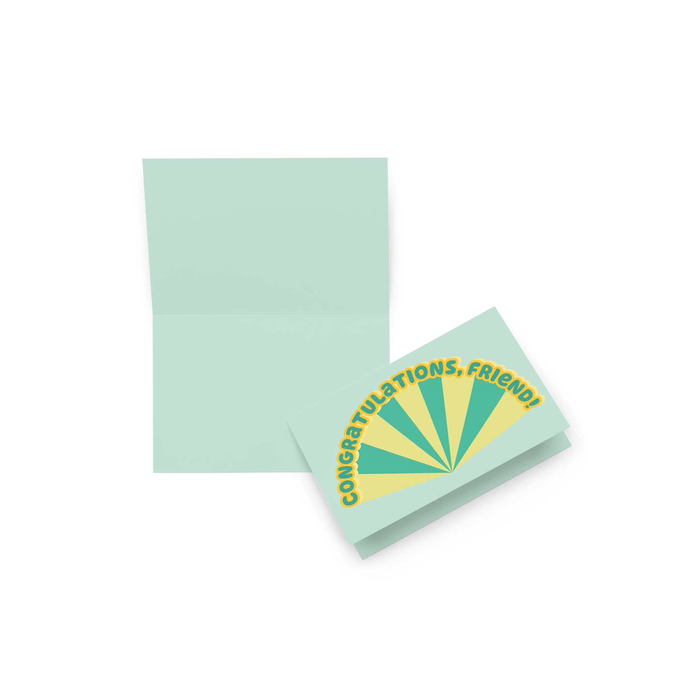 CONGRATS! CARD in MUTED