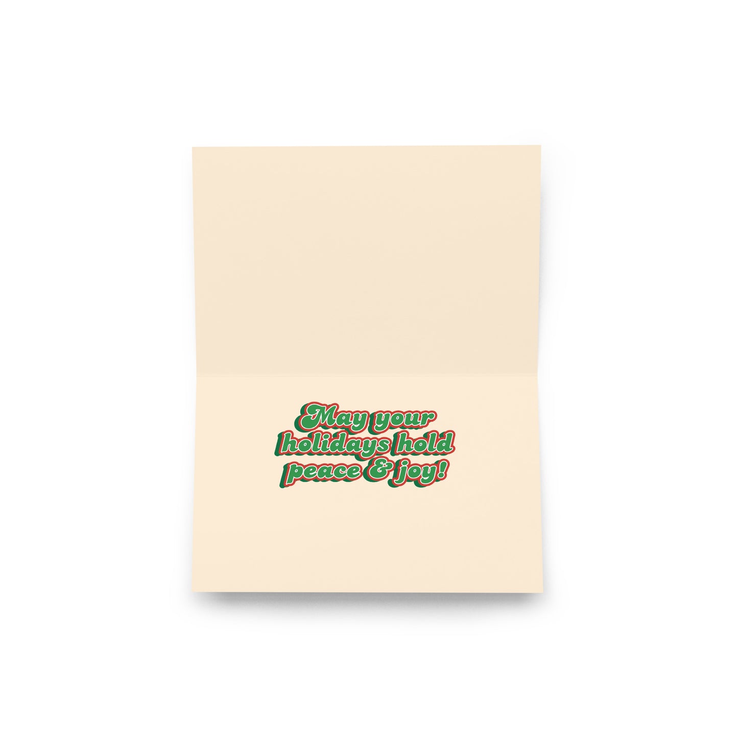 HAPPY HOLIDAYS CARD