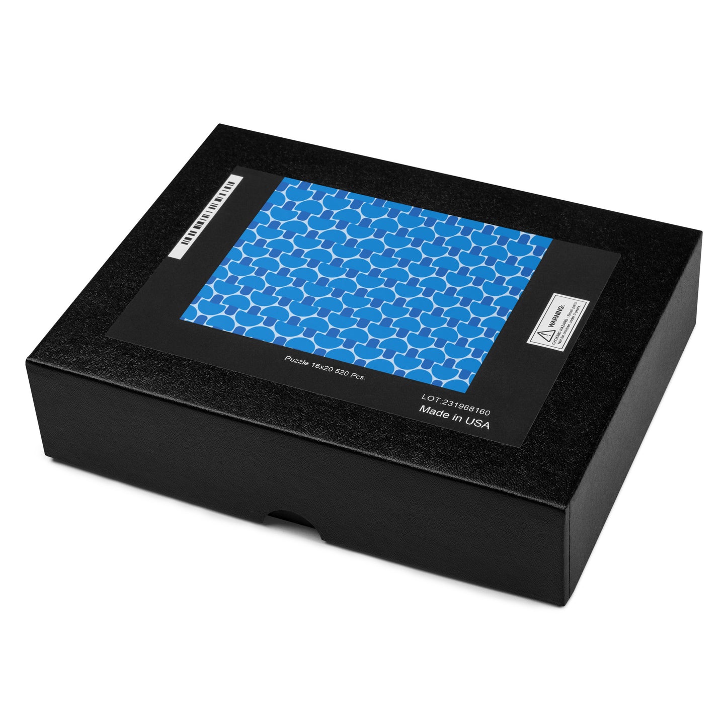 FUNGI JIGSAW PUZZLE in BLUE