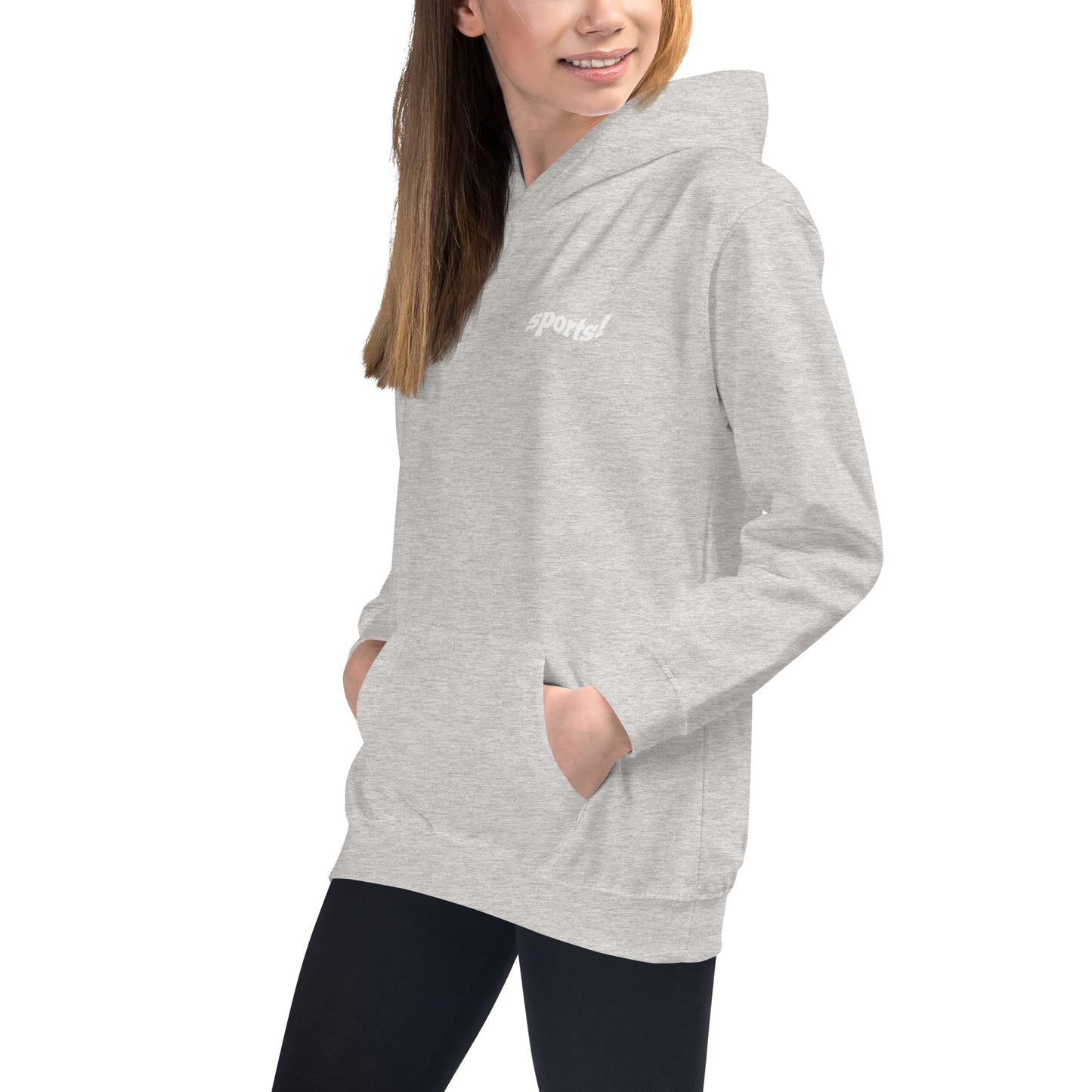 SPORTS / HERE FOR THE NACHOS KIDS HOODIE