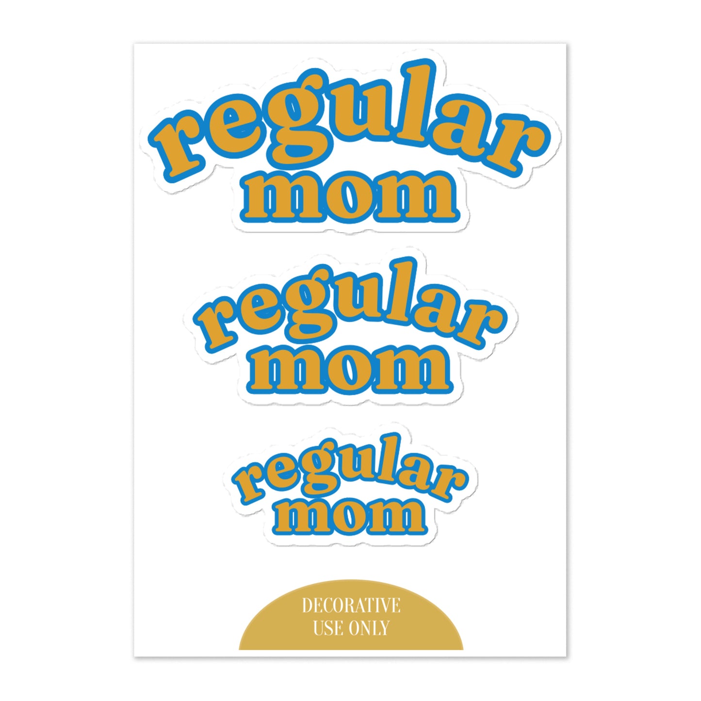 REGULAR MOM STICKER SET
