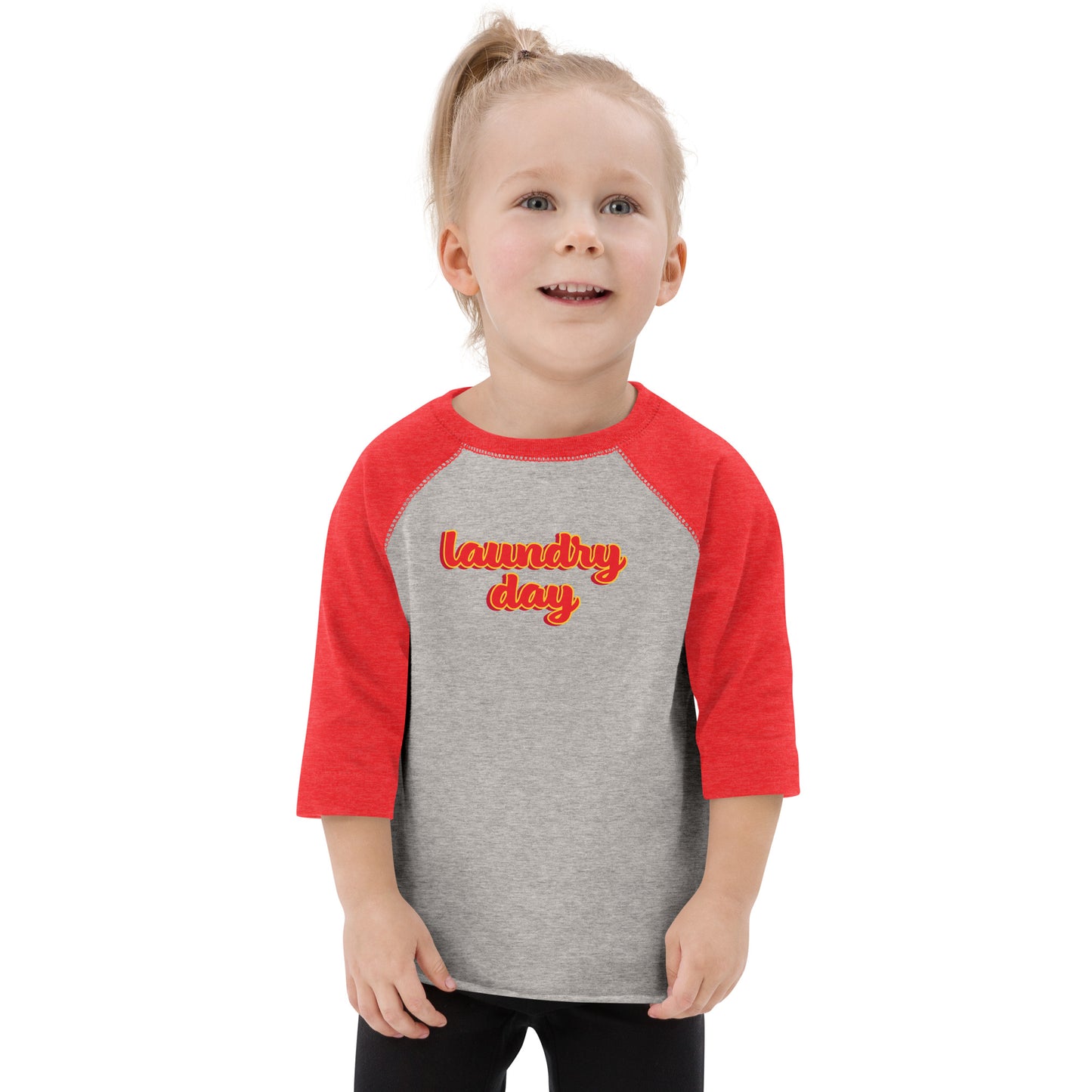 LAUNDRY DAY TODDLER RAGLAN