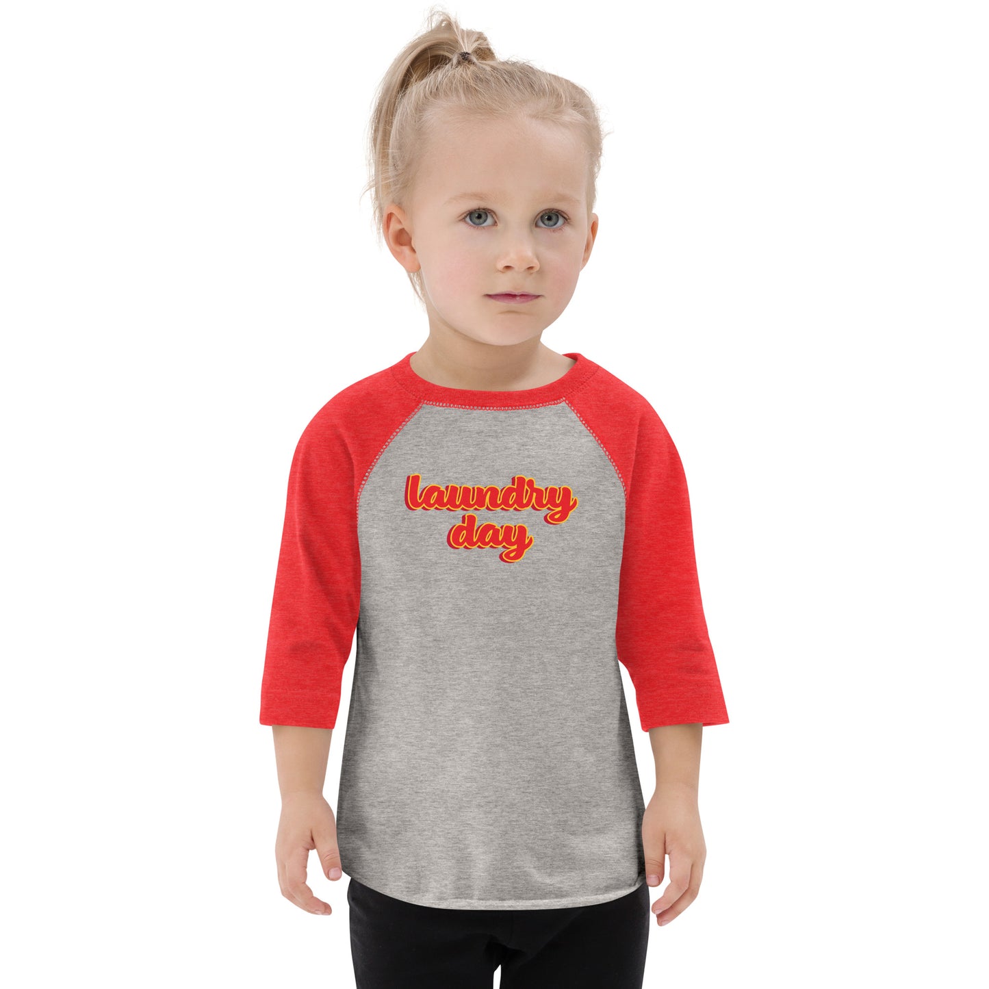 LAUNDRY DAY TODDLER RAGLAN