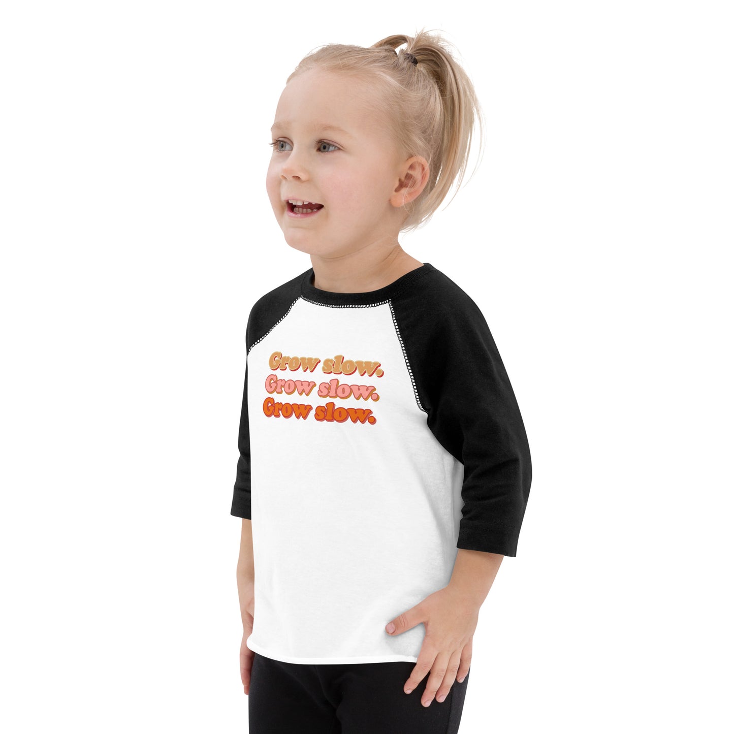 GROW SLOW TODDLER RAGLAN