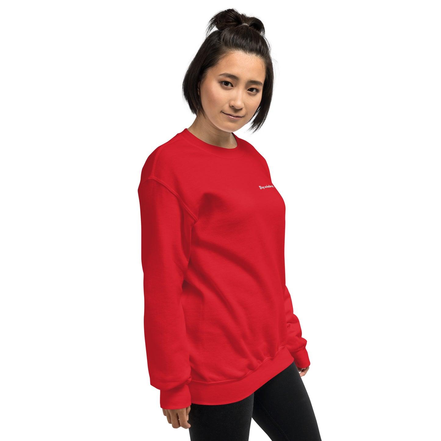 STAY UNBOTHERED UNISEX FIT CREW NECK