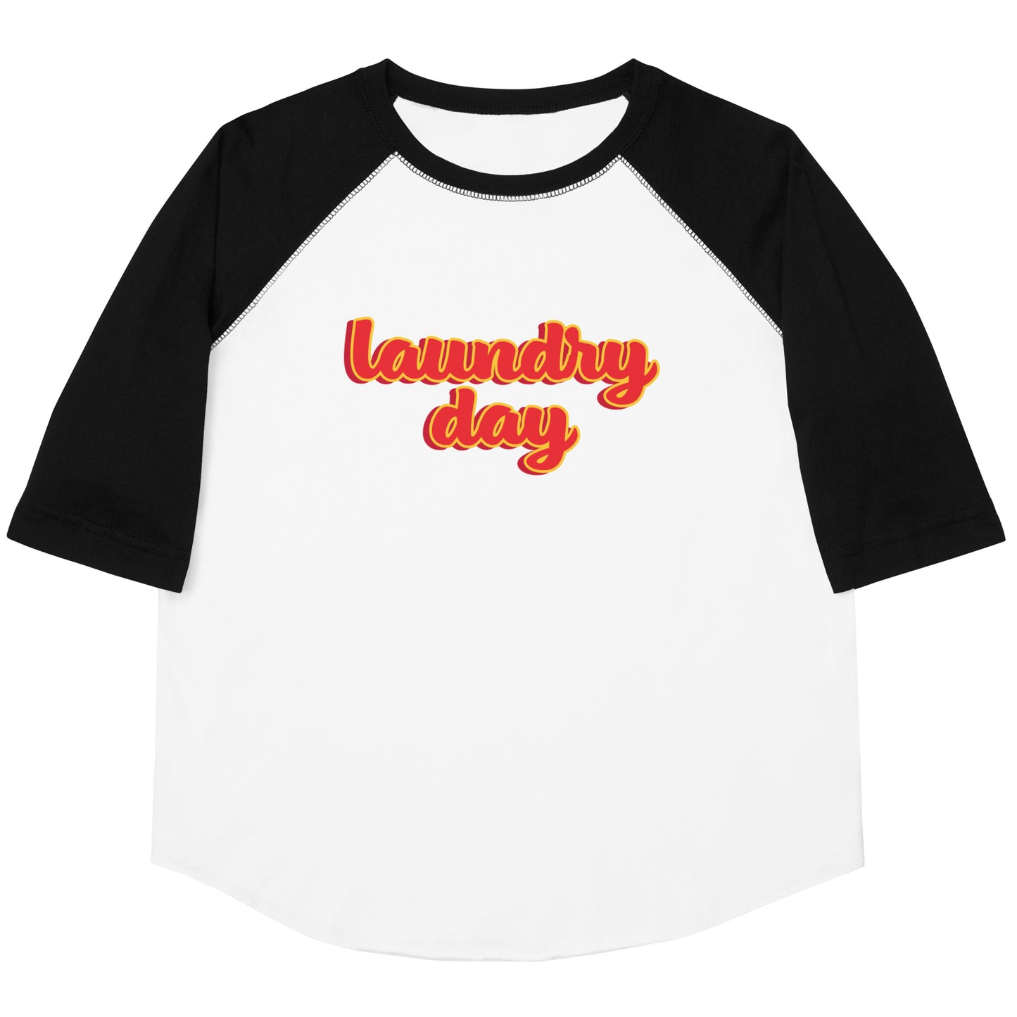 LAUNDRY DAY KIDS RAGLAN