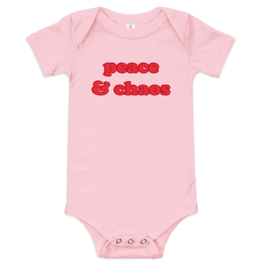 PEACE & CHAOS ONESIE