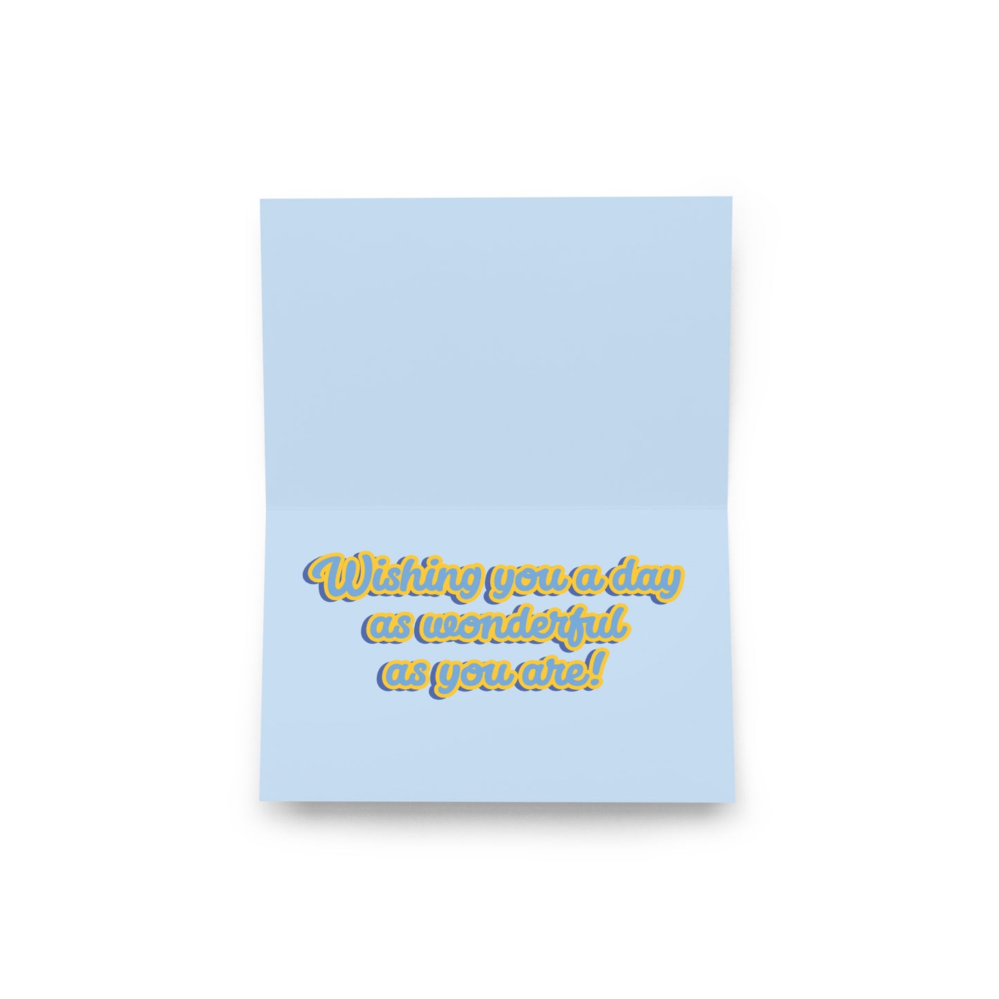 HAPPIEST BIRTHDAY CARD in BLUE