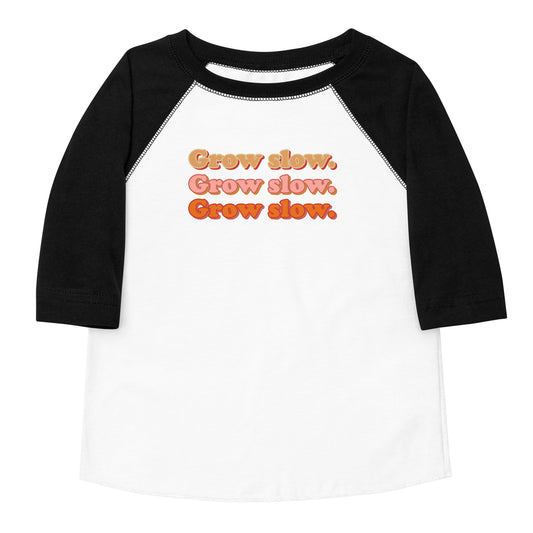 GROW SLOW TODDLER RAGLAN